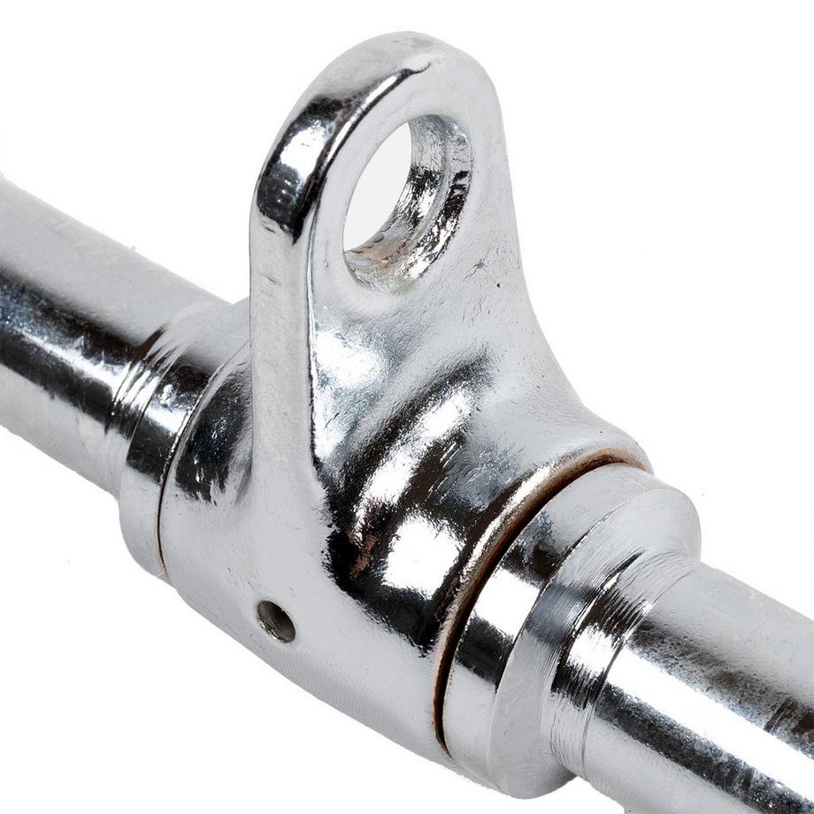 GladiatorFit  Barre de tirage en acier pour curl à la poulie GladiatorFit 