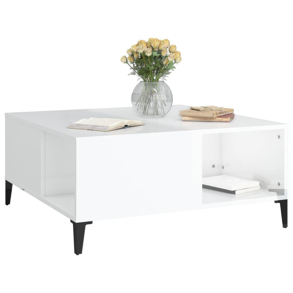 VidaXL Table basse bois d'ingénierie  