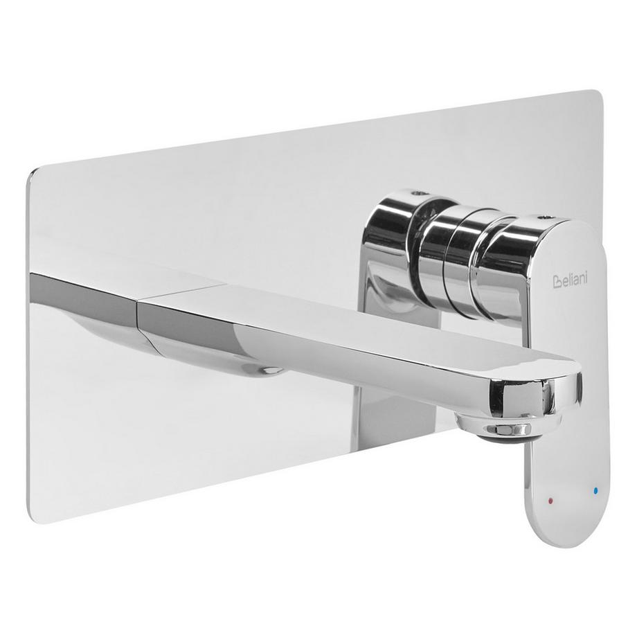 Robinet de lavabo mural en Laiton  CHUNGARA