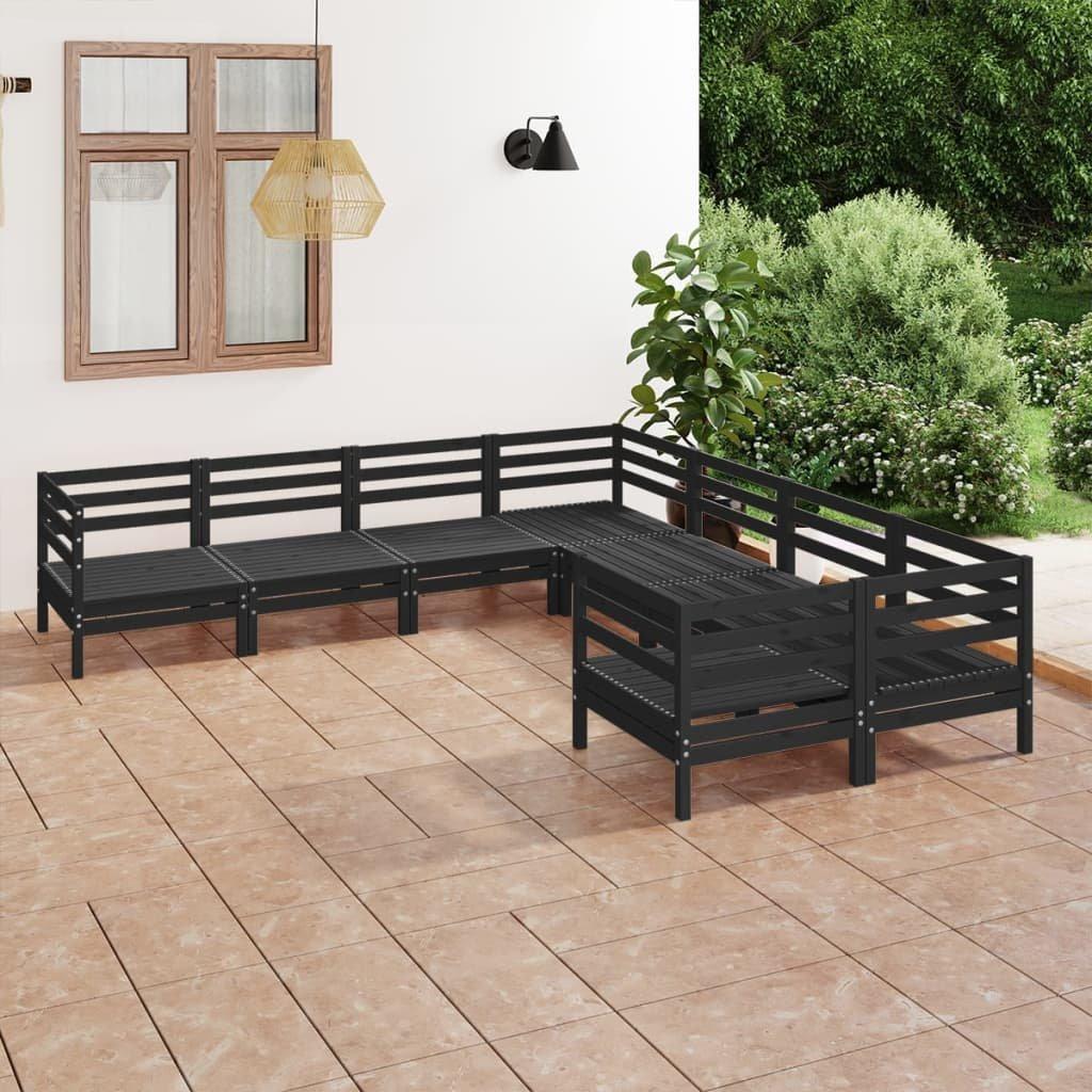 VidaXL set salotto da giardino Legno di pino  