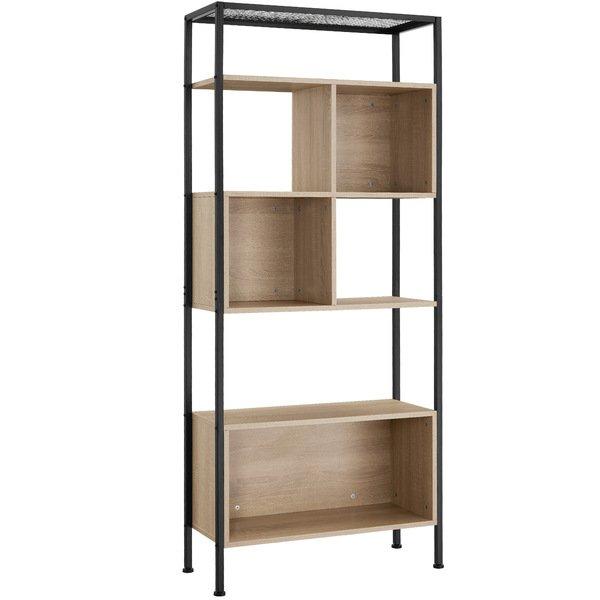 Tectake Libreria Hastings 75x31x170,5cm  