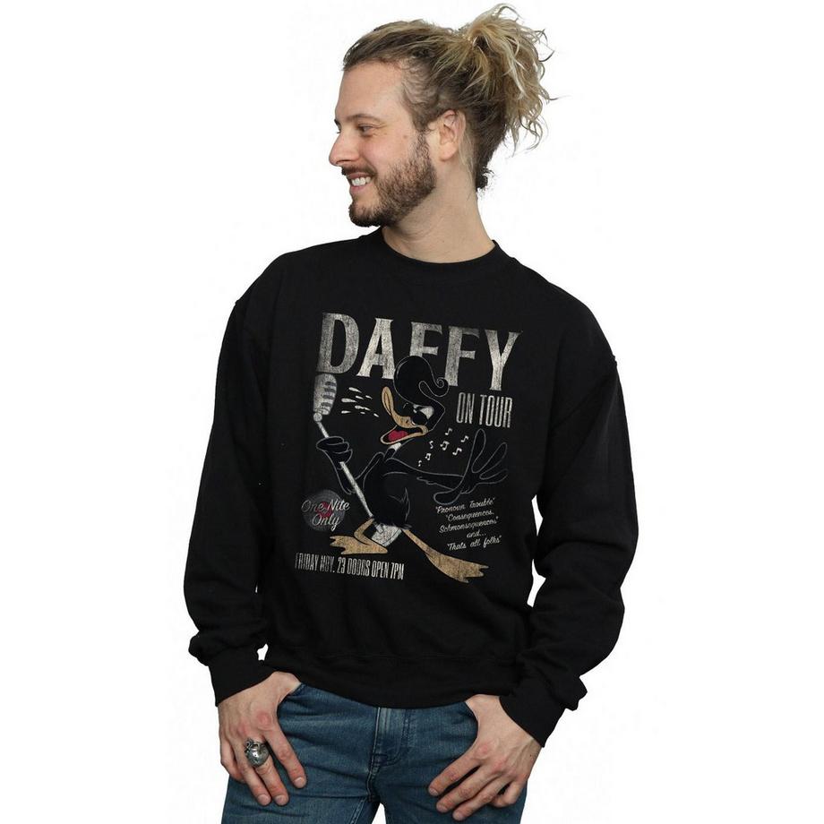 LOONEY TUNES Daffy Duck On Tour Sweatshirt  