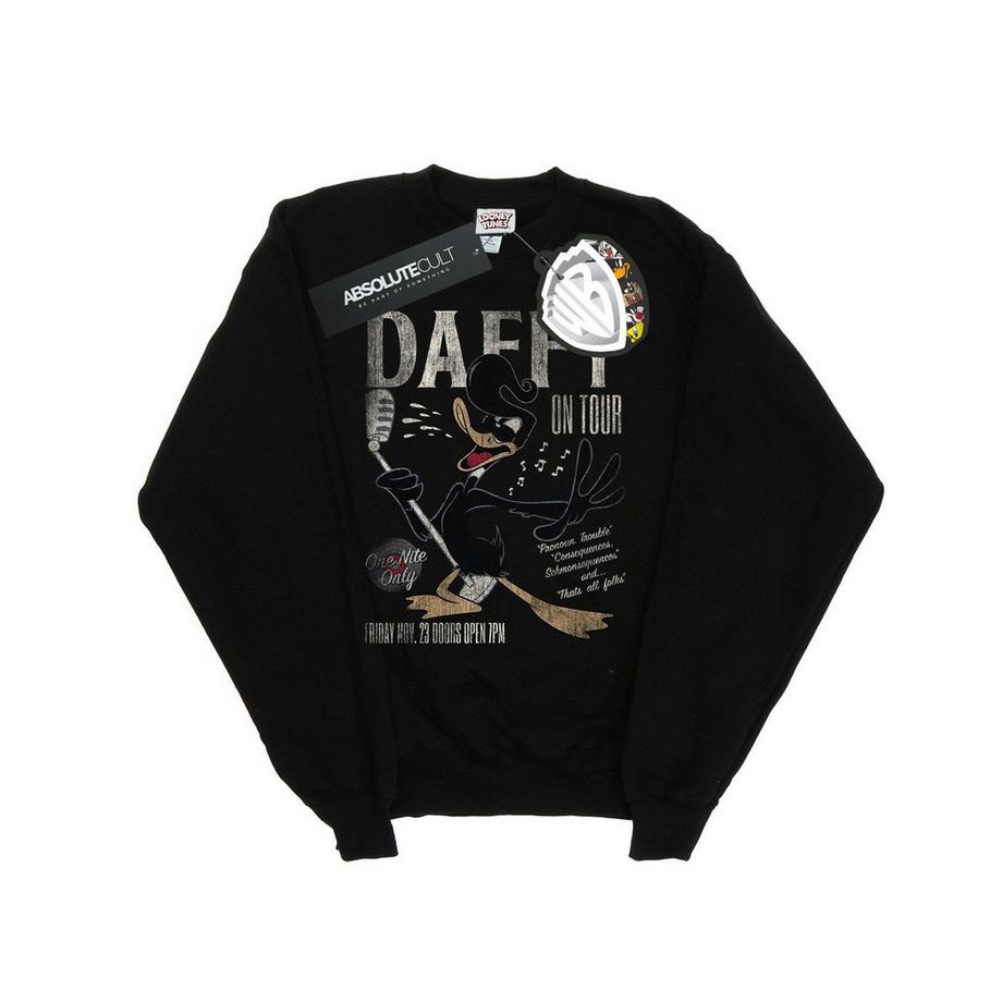 LOONEY TUNES Daffy Duck On Tour Sweatshirt  