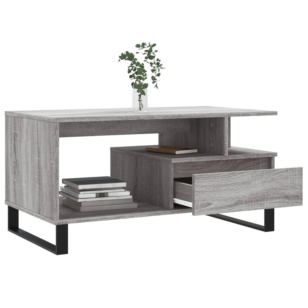 VidaXL Table basse bois d'ingénierie  