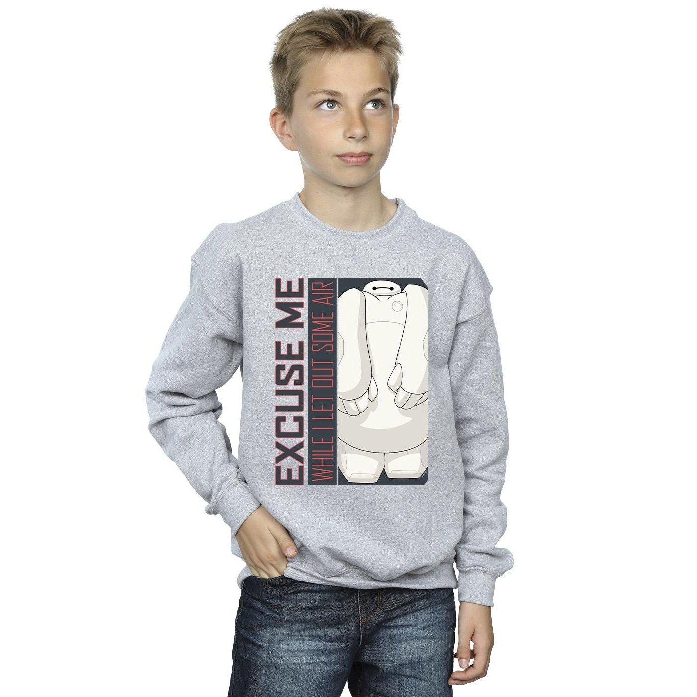 Disney  Big Hero 6 Excuse Me Some Air Sweatshirt 