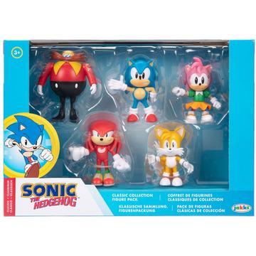 Sonic The Hedgehog confezione 5 figure 6cm