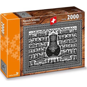 Puzzle Typisch Schweiz (2000Teile)