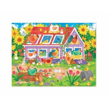 House Puzzle 50 pc, Hühnerstall