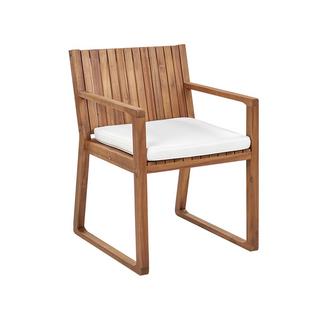 Beliani Coussin pour chaise de jardin en Polyester Scandinave SASSARI  