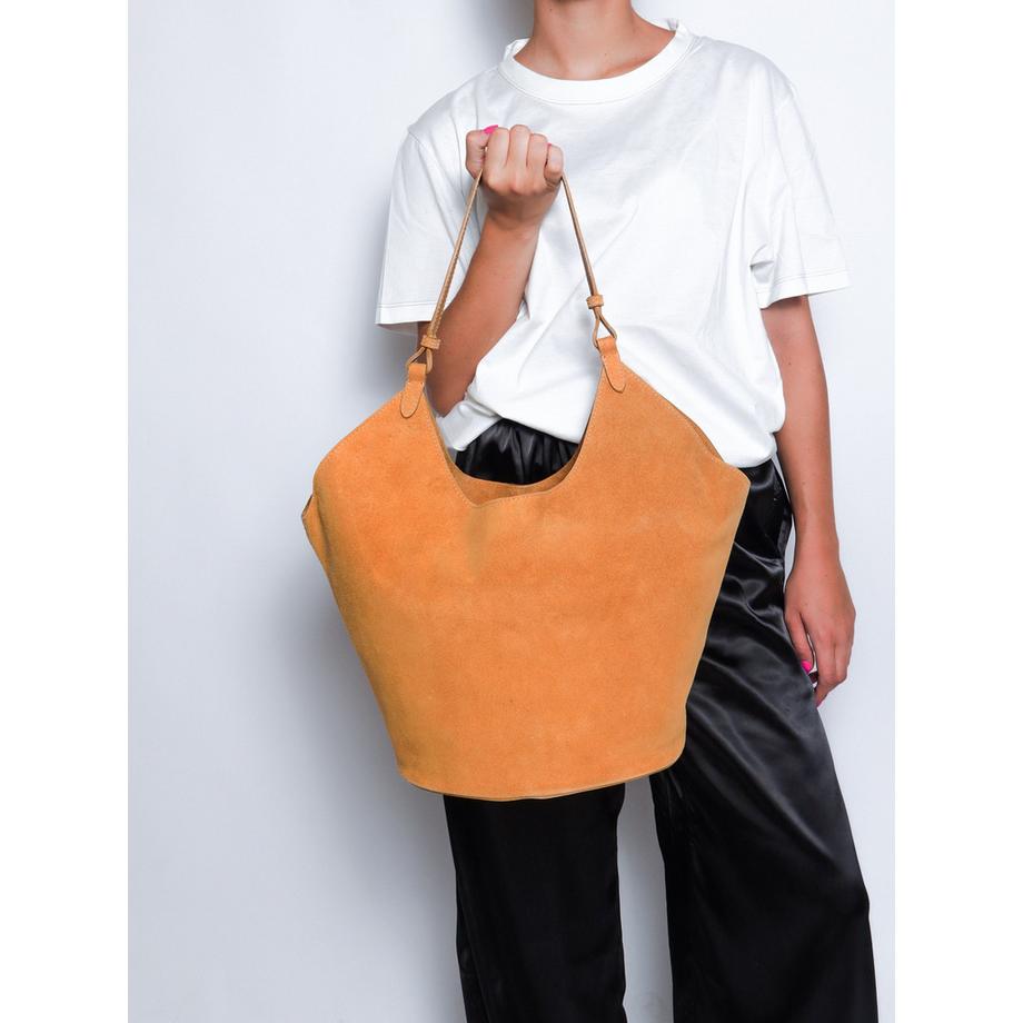 Gave Lux Sac à bandoulière Lisboa en daim  