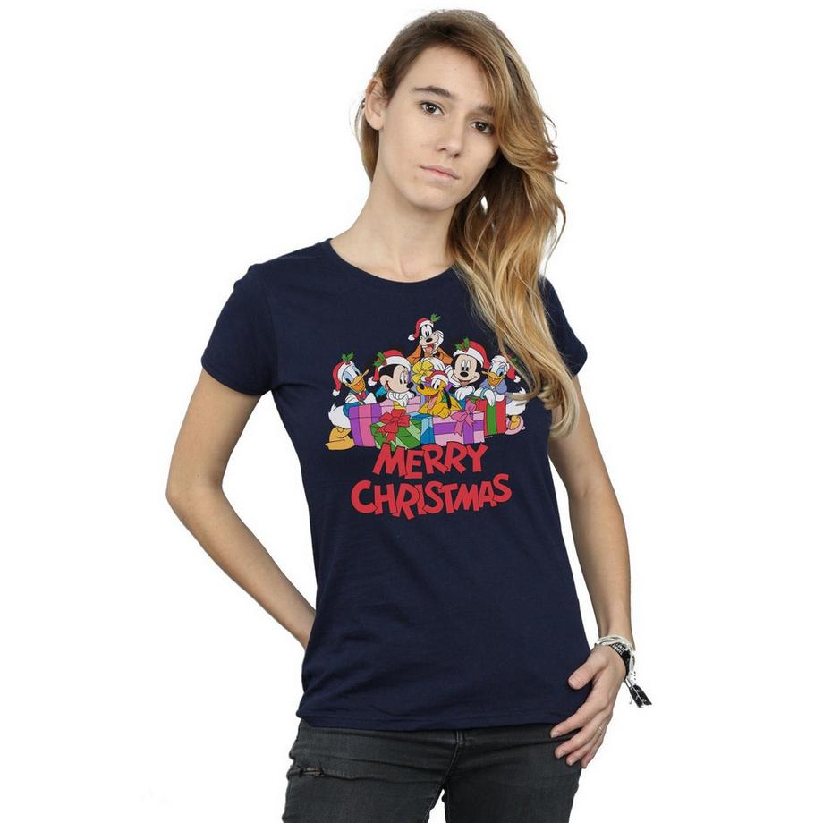 Disney Mickey Mouse and Friends Weihnachts T-Shirt  