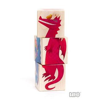 Bajo  Würfel Puzzle Drache 