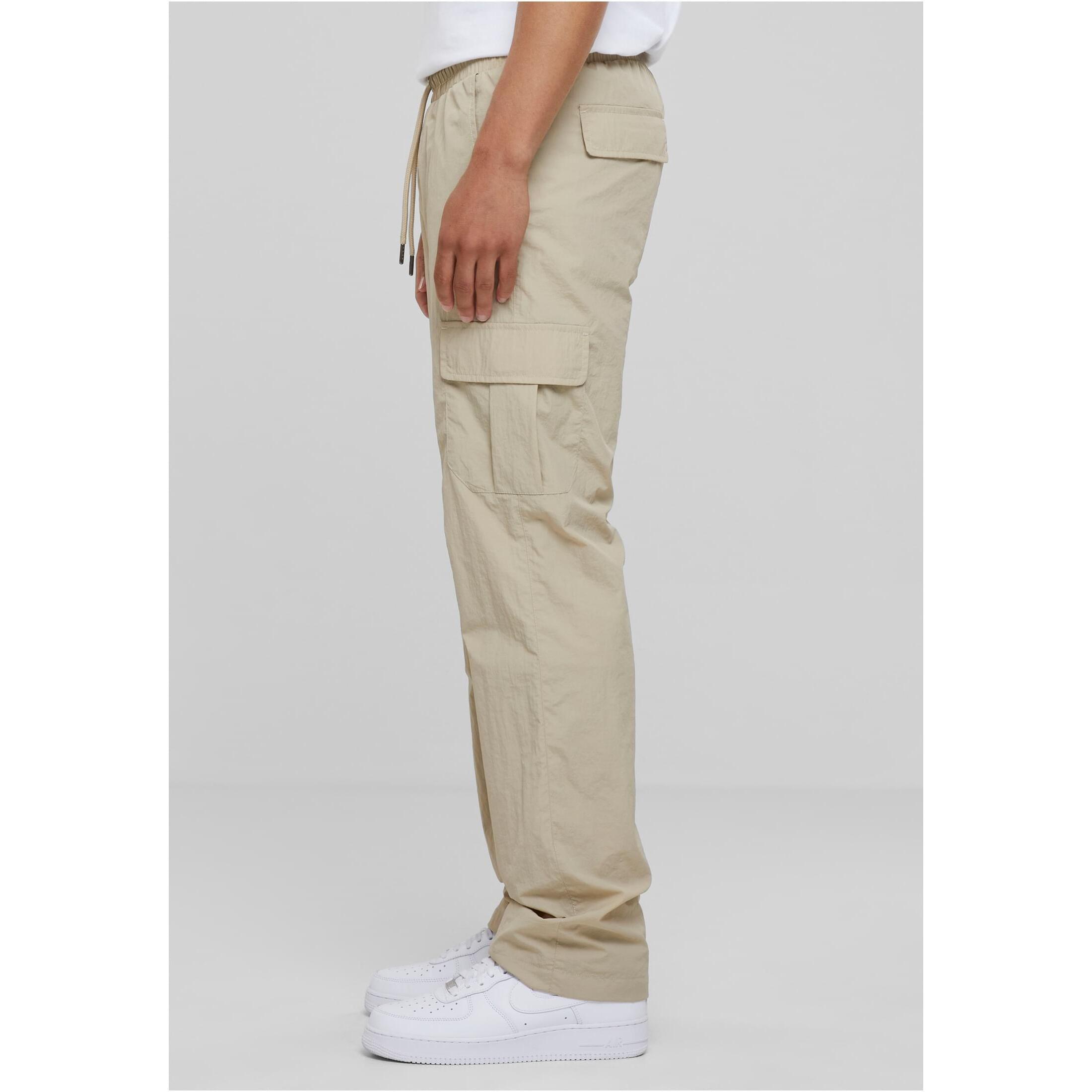 URBAN CLASSICS Nylon Cargo Straight Leg Hose  
