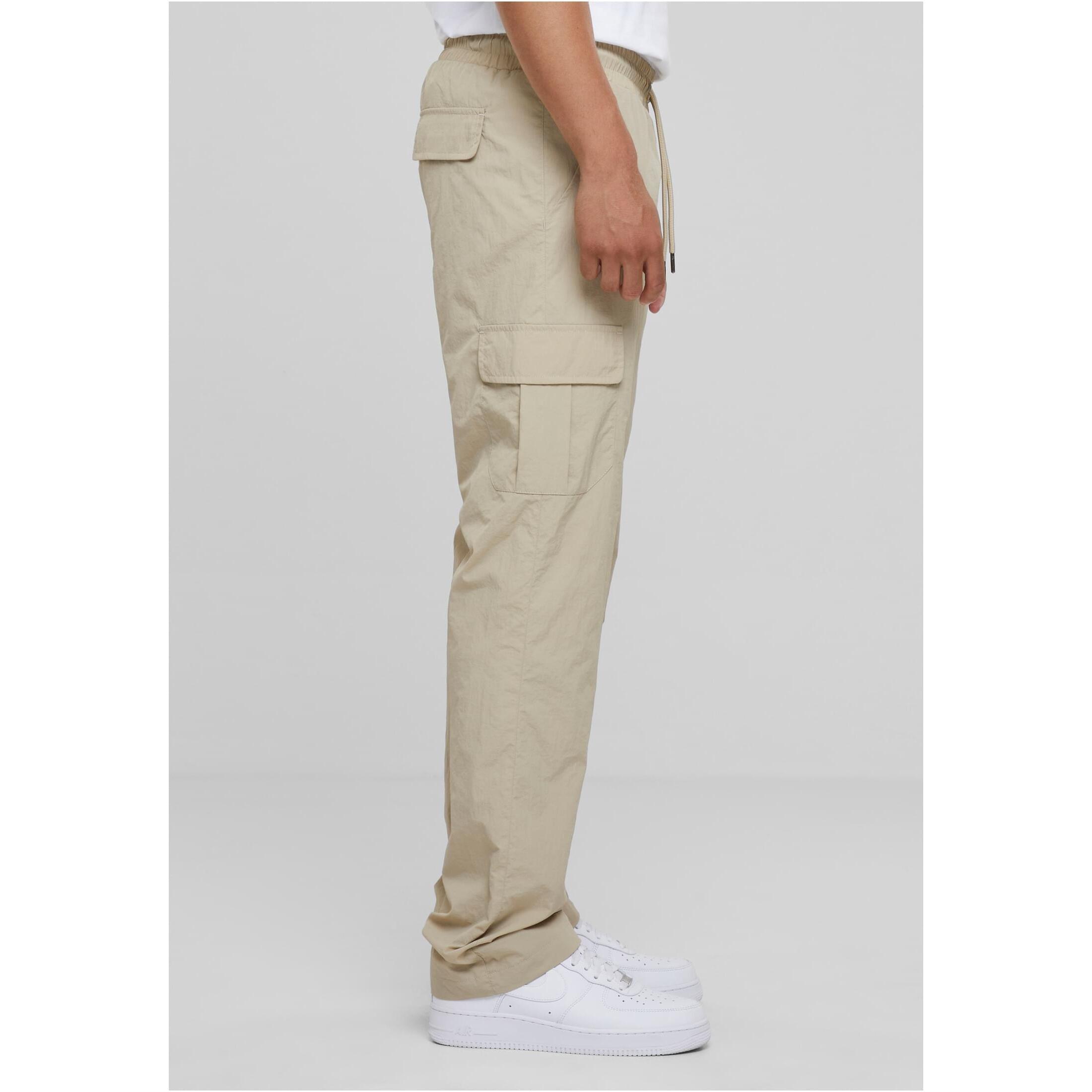 URBAN CLASSICS Nylon Cargo Straight Leg Hose  