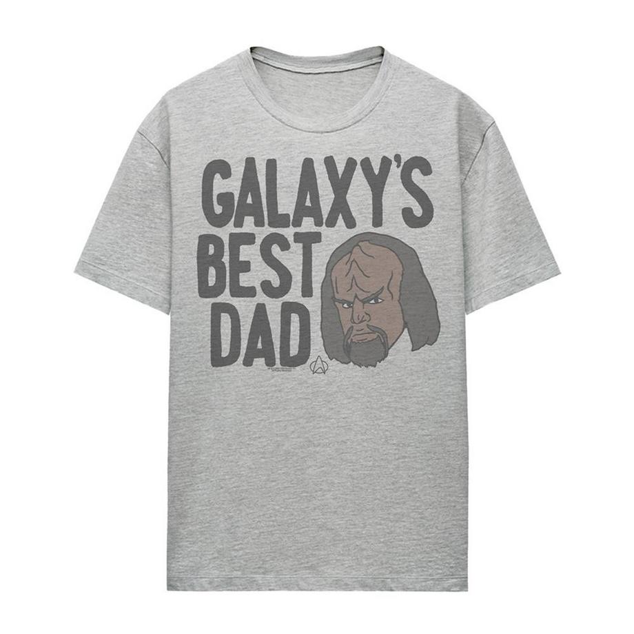 Galaxy´s Best Dad T-Shirt, Meliert