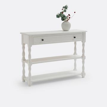 Konsole Nottingham mit gedrechselten Beinen