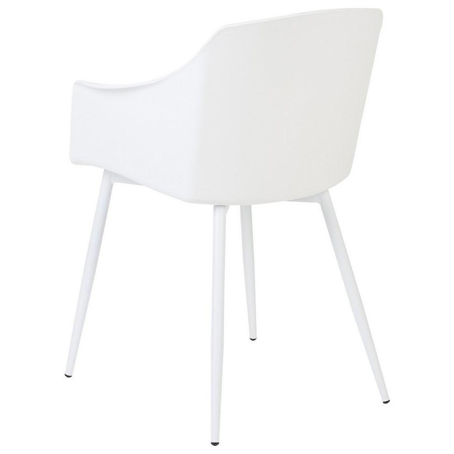 Beliani Esszimmerstuhl 2er Set aus Kunststoff Skandinavisch FONDA  