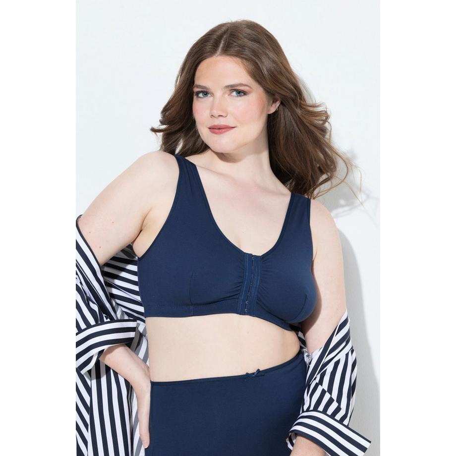 Ulla Popken Bustier Vorderverschluss Baumwoll Qualität  