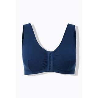 Ulla Popken Bustier Chiusura Anteriore Qualità Cotone  