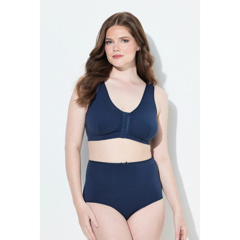 Ulla Popken Bustier Vorderverschluss Baumwoll Qualität  