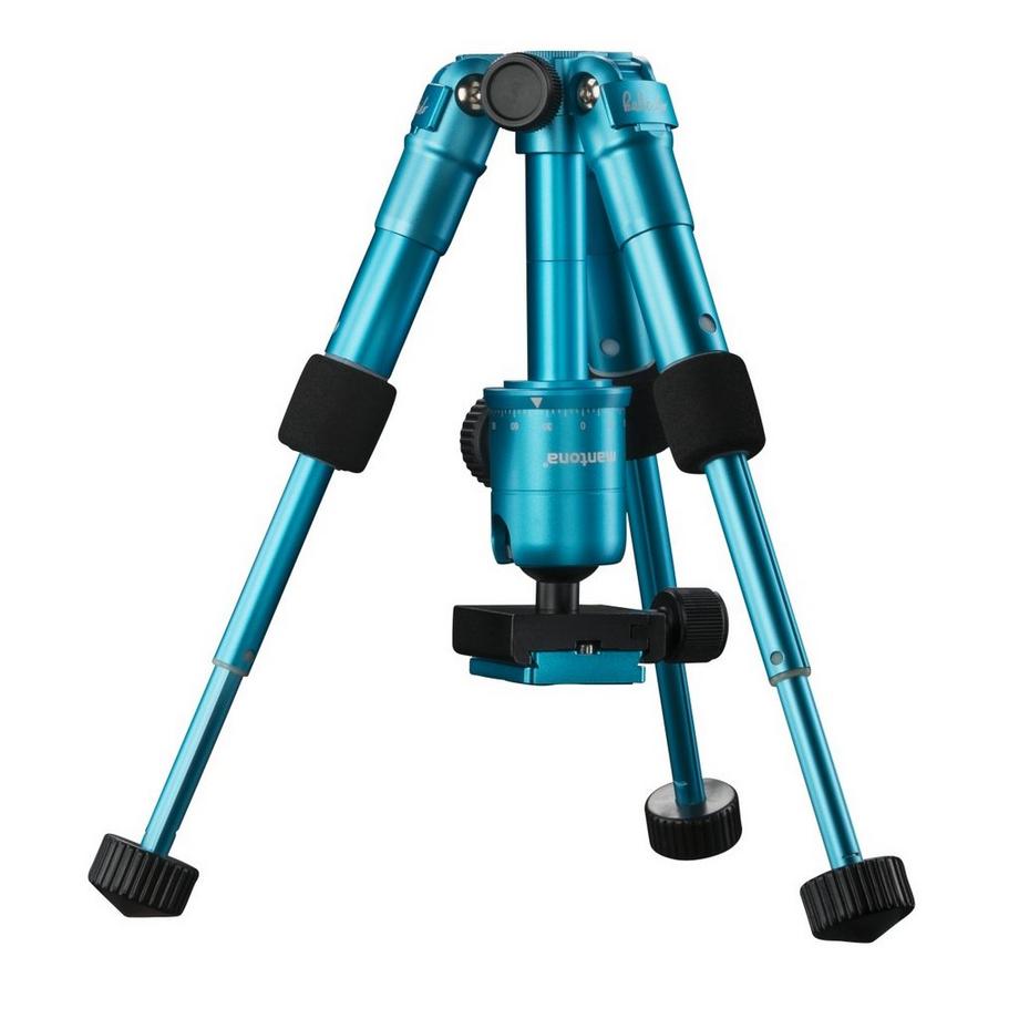 Mantona  Mantona 21184 treppiede Fotocamere digitali/film 3 gamba/gambe Blu 