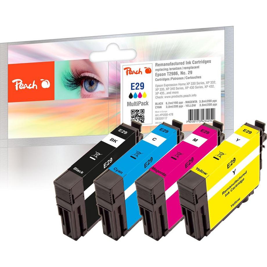 Peach  Tintenset Epson No. 29 