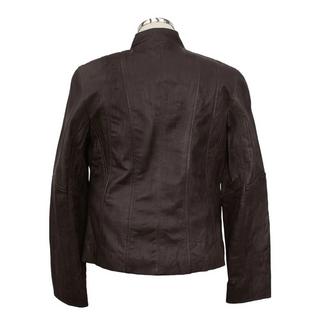 Eastern Counties Leather Stehkragen Lederjacke  
