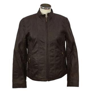 Eastern Counties Leather Stehkragen Lederjacke  