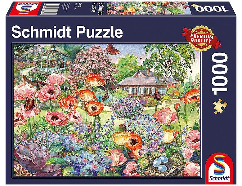 Schmidt  Puzzle Blühender Garten (1000Teile) 
