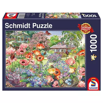 Puzzle Blühender Garten (1000Teile)