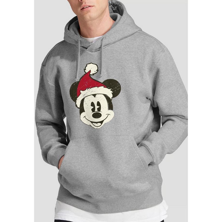Disney Mickey Mouse Natale Felpa con Cappuccio  