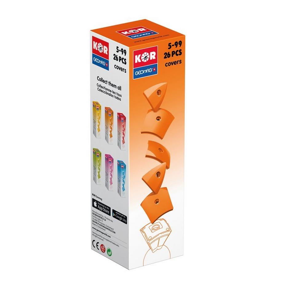 Geomag  KOR 2.0 Pantone 151 Orange 26 pcs Neodymium-Magnetspielzeug 26 Stück(e) 