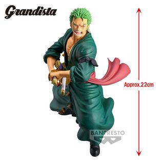 Banpresto  Figurine Statique - Grandista - One Piece - Roronoa Zoro 