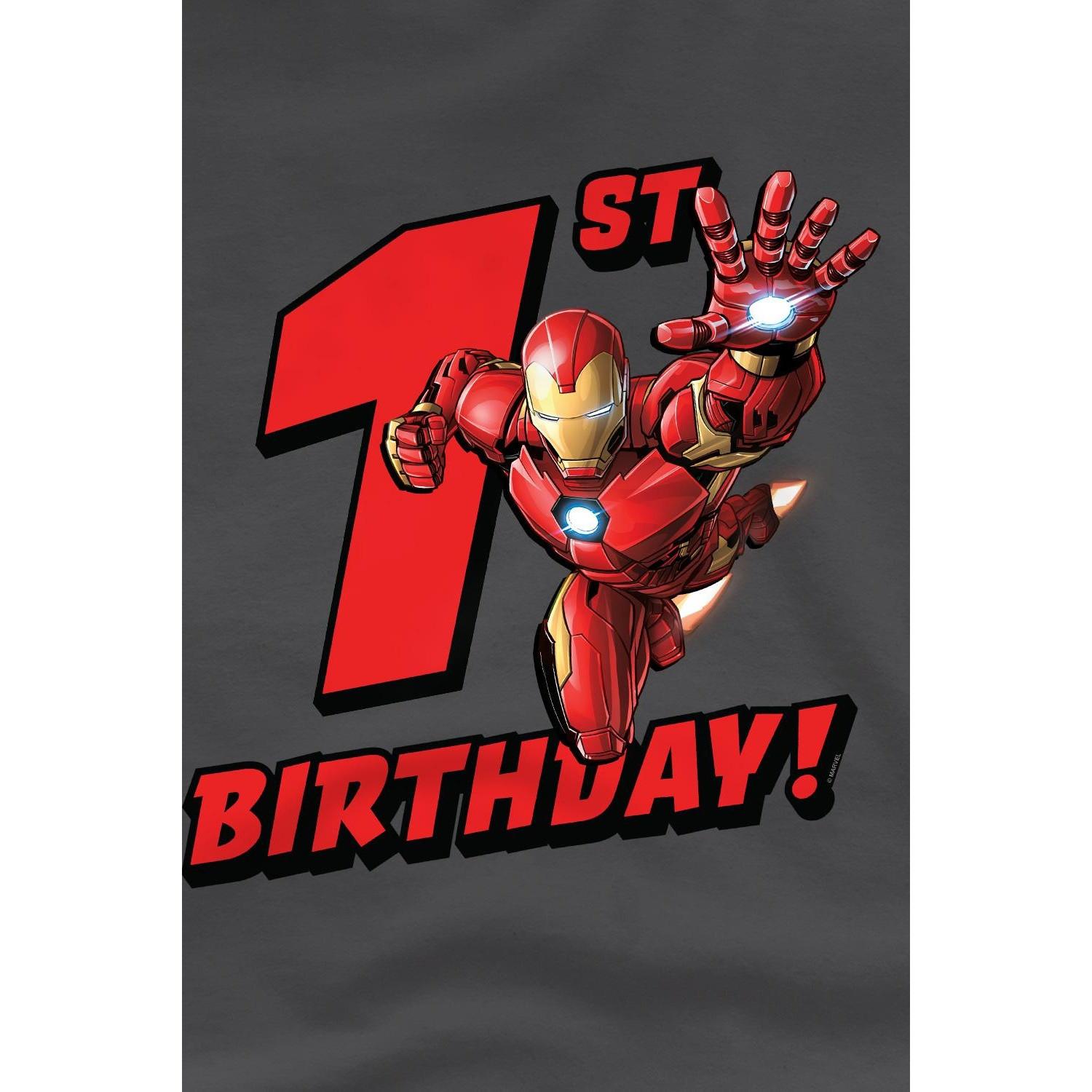 Iron Man  TShirt  1. Geburtstag 