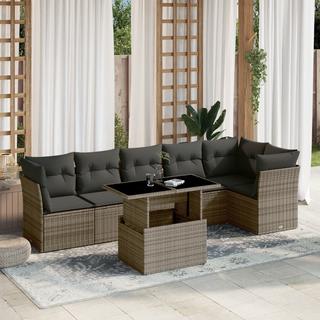 VidaXL Garten sofagarnitur poly-rattan  