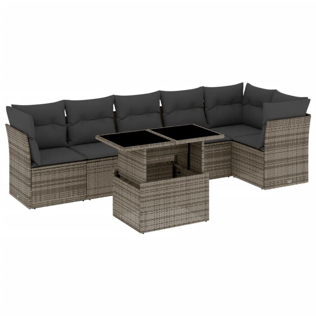 VidaXL Garten sofagarnitur poly-rattan  