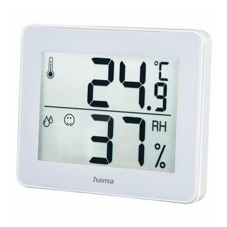 hama Thermo-/Hygrometer "TH-130", Weiss  