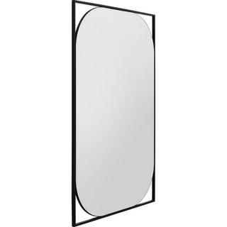 KARE Design Miroir mural Bonita noir 71x109  