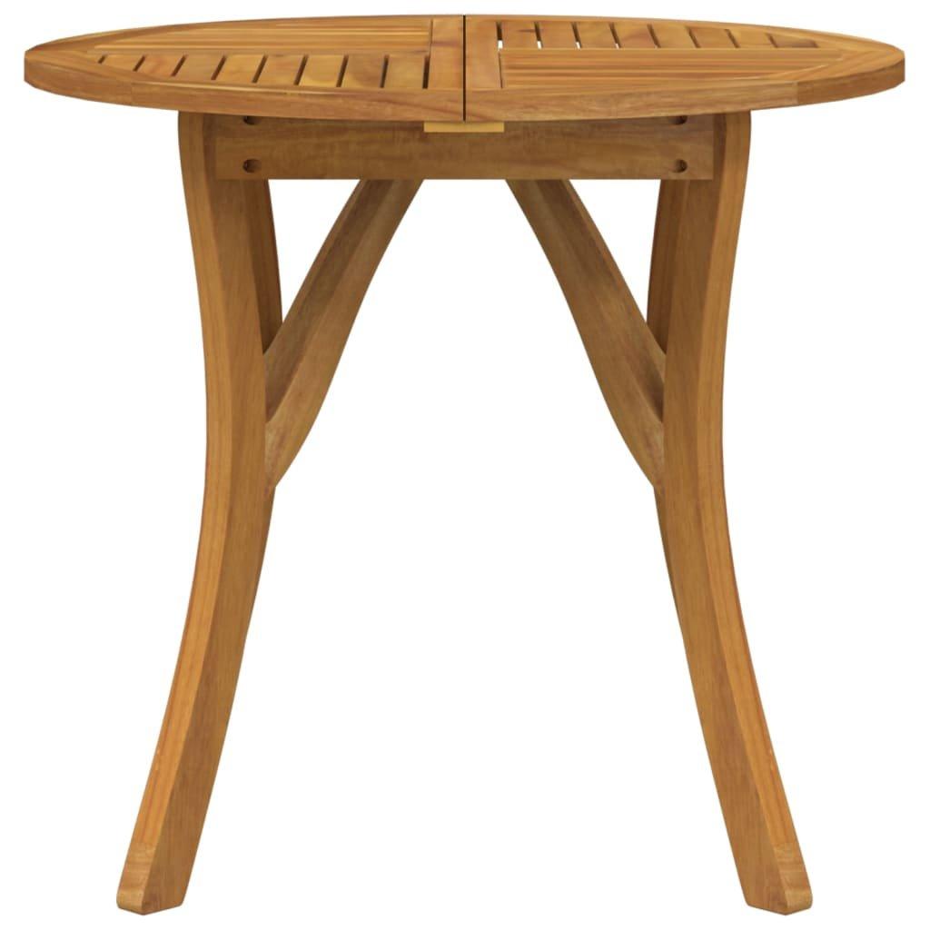 VidaXL Table de jardin bois d'acacia  