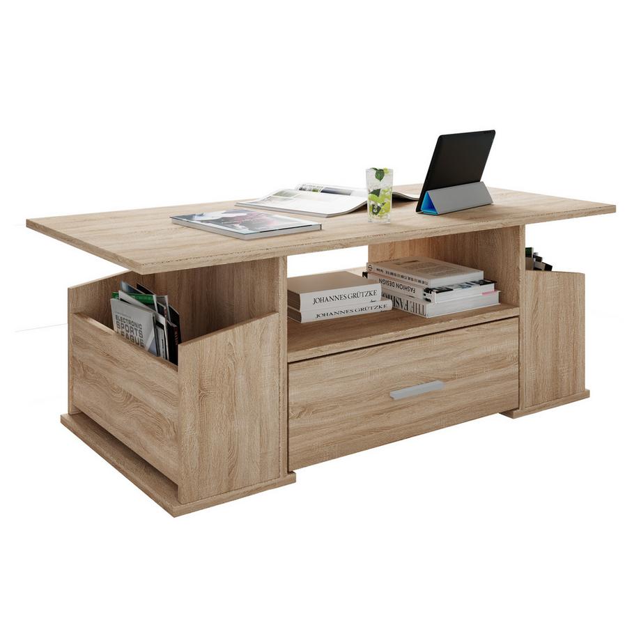 VCM Table d'appoint en bois  Junata  
