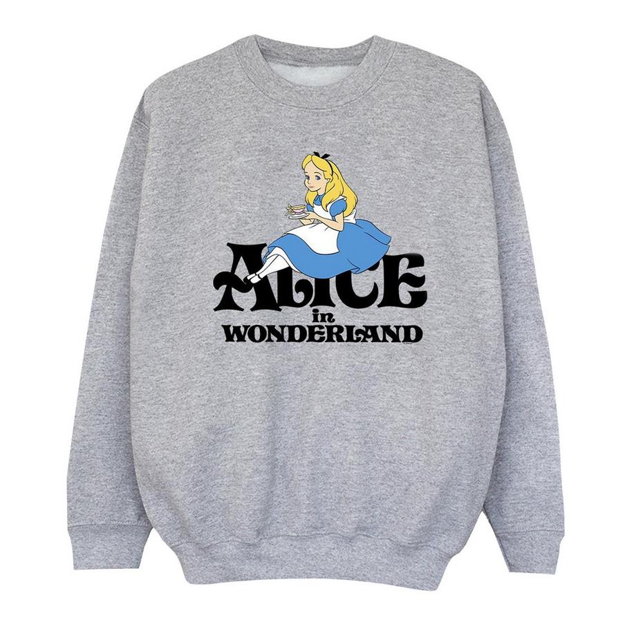 Disney  Alice In Wonderland Tea Drinker Sweatshirt 