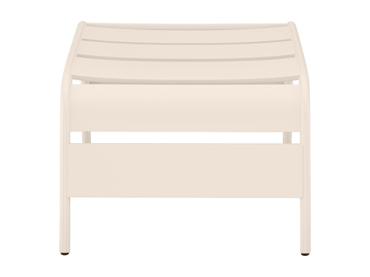 Vente-unique Repose pied en métal - Beige - MIRMANDE de MYLIA  