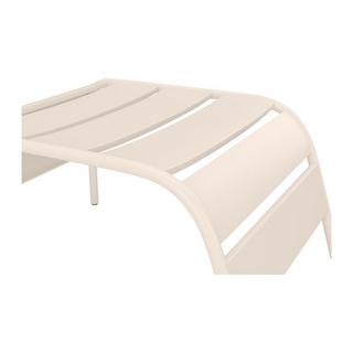 Vente-unique Repose pied en métal - Beige - MIRMANDE de MYLIA  