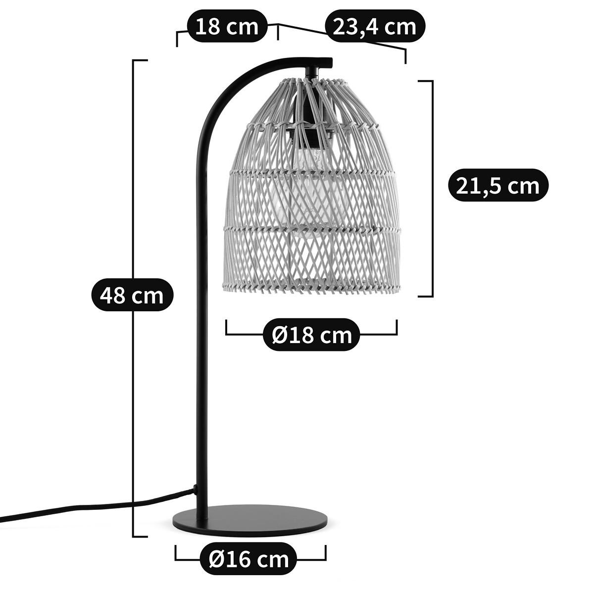 La Redoute Intérieurs Tischlampe Dankia  