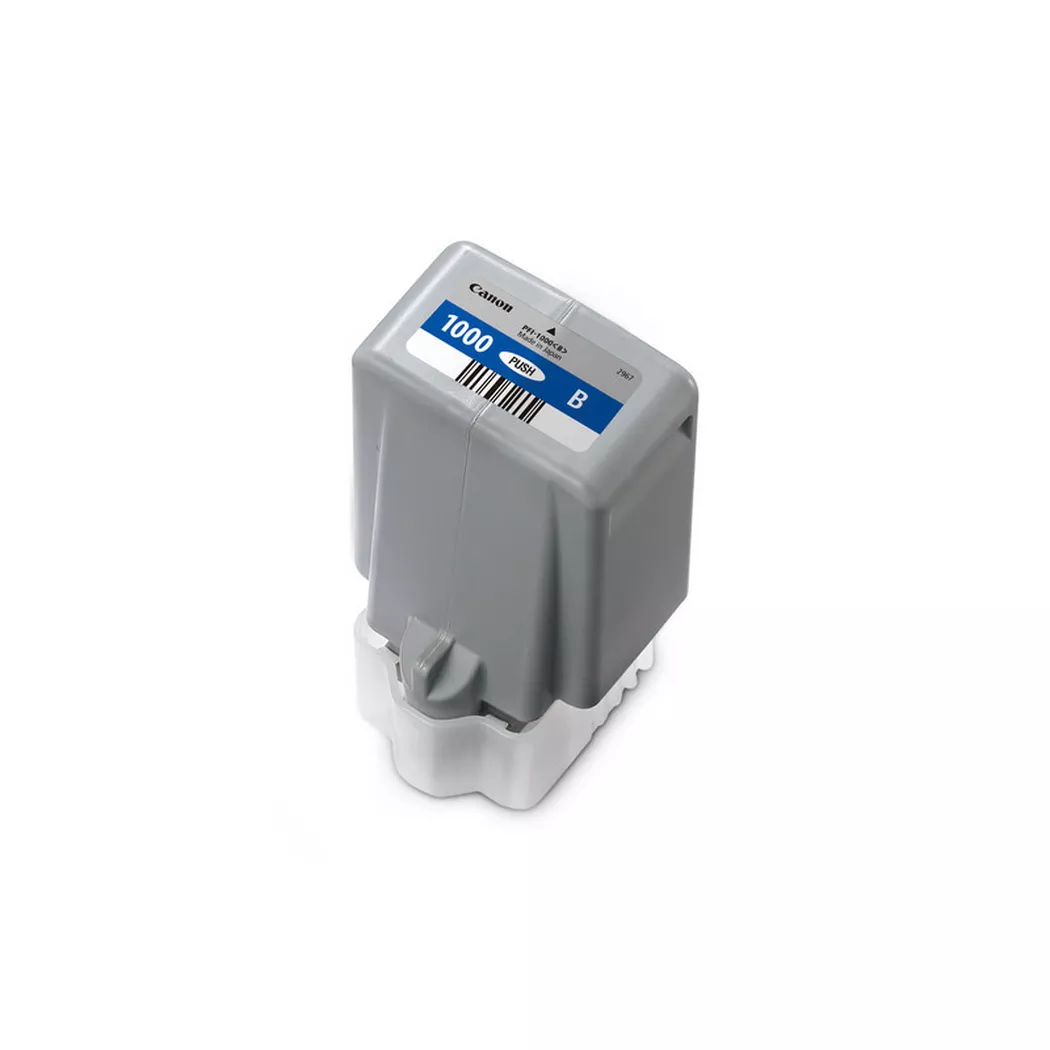 Canon – Tintenpatrone blau PFI-1000 iPF PRO-1000 80ml, One Size