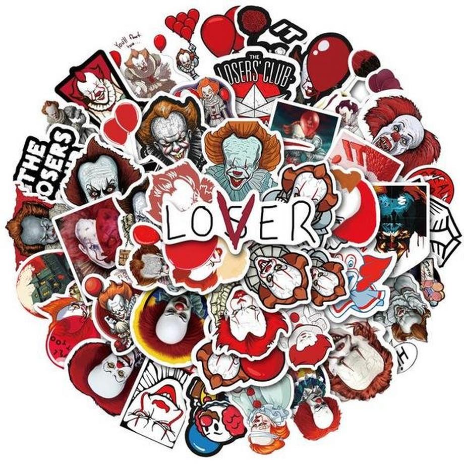 50x Autocollants - It Chapter Two