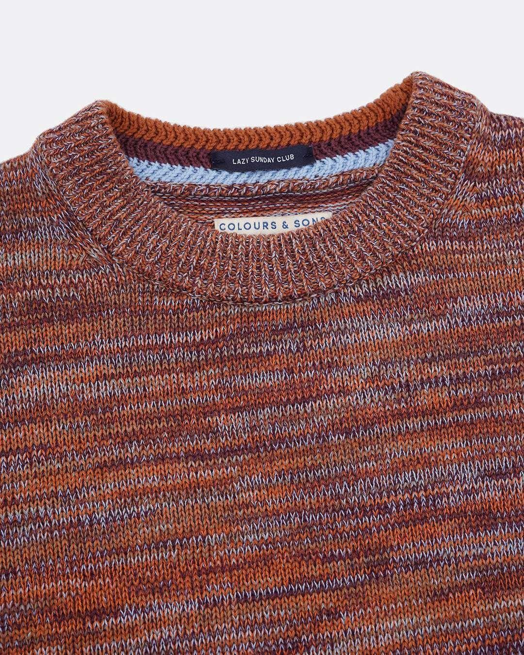 Colours & Sons  Pullover Roundneck-Mouliné 