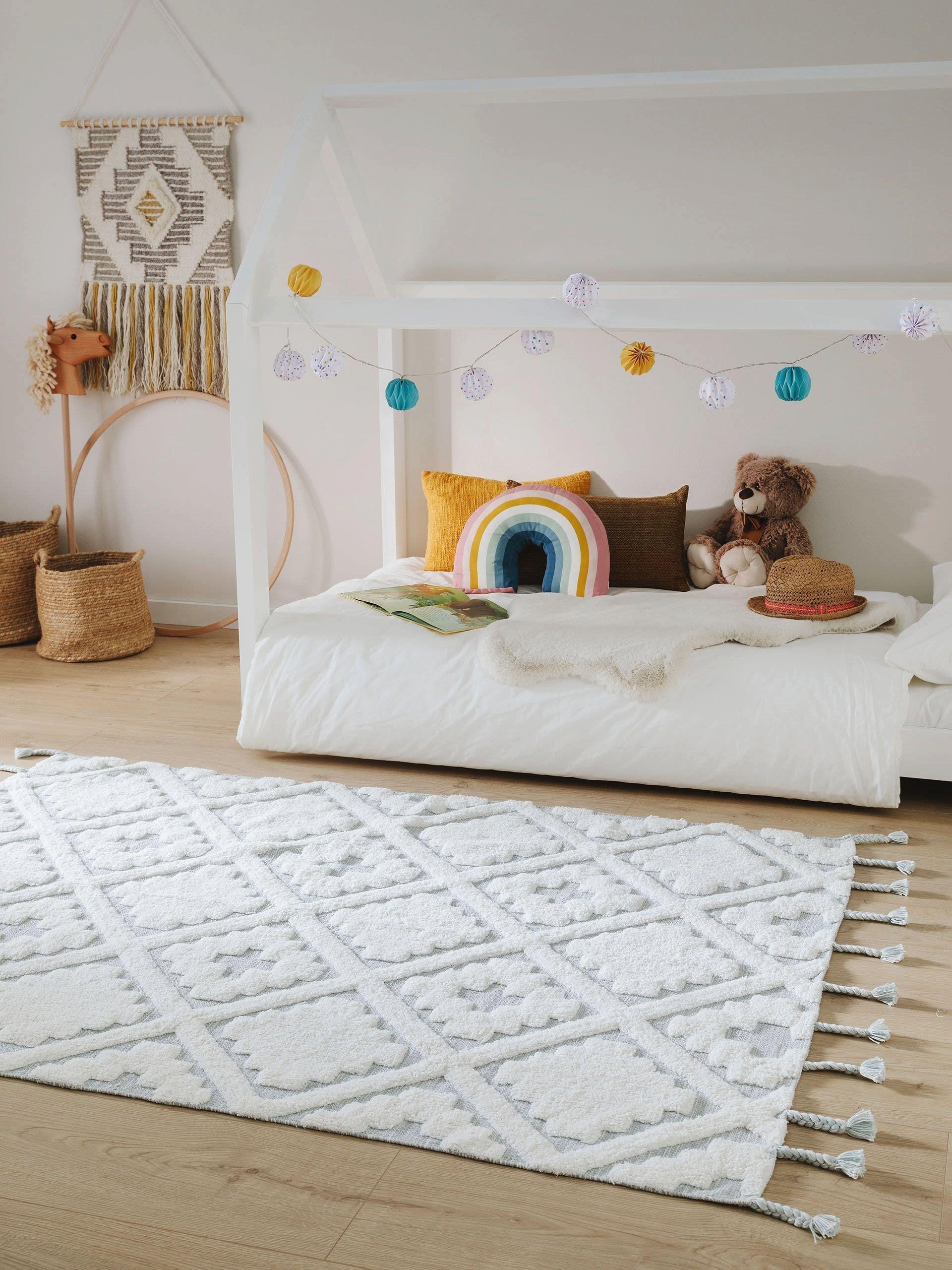 Benuta Tapis lavables pour enfants Matheo Menthe  