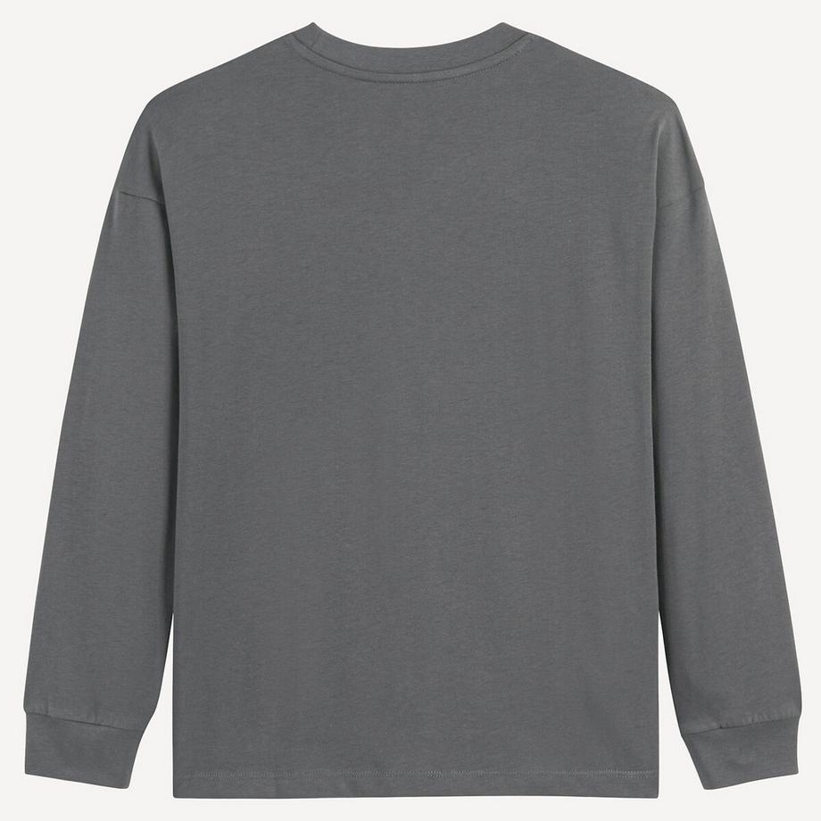 La Redoute Collections  Shirt mit langen Ärmeln und Bergmotiv 