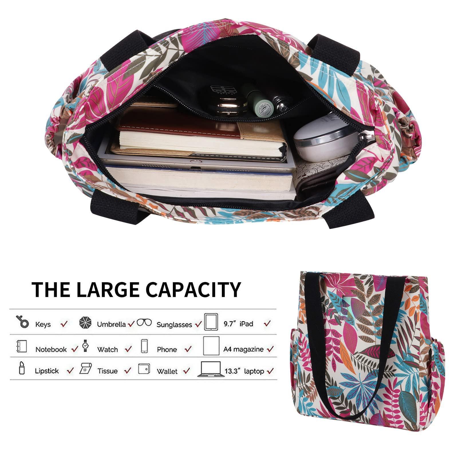 Only-bags.store Sac à Main de Mode à glissière Sac à Bandoulière Décontracté Grand Sac à provisions  